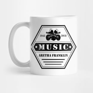 Aretha Franklin 2/4/26 USA 1942 2018 Music D5067 Mug